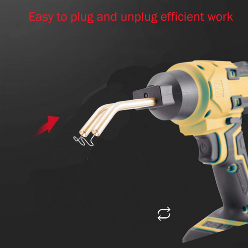 NNEDSZ Cordless Plastic Welder Hot Stapler Bumper Repair Welding Machine +400 Staples