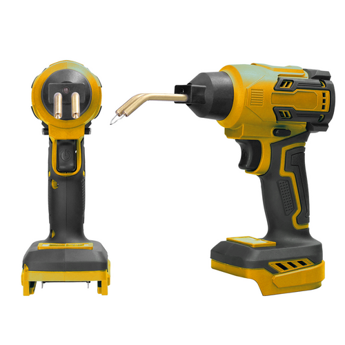 NNEDSZ Cordless Plastic Welder Hot Stapler Bumper Repair Welding Machine +400 Staples